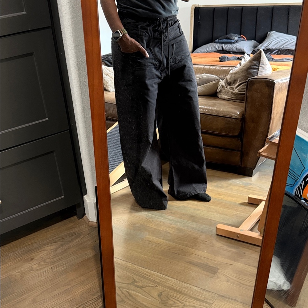 Men's Charcoal Cargo Pants